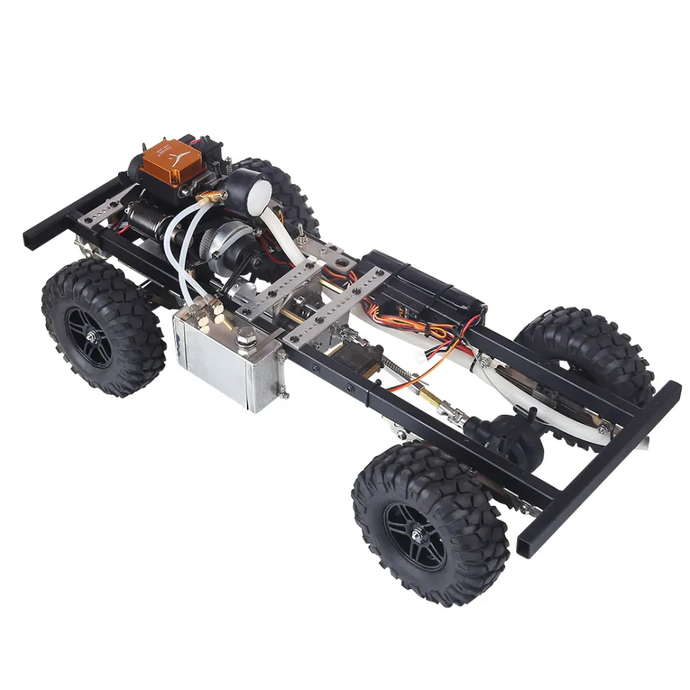 1/10 Toyan Engine install in RC Car Kit Set - Start Toyan Engine FS-S100 from Remote Controller