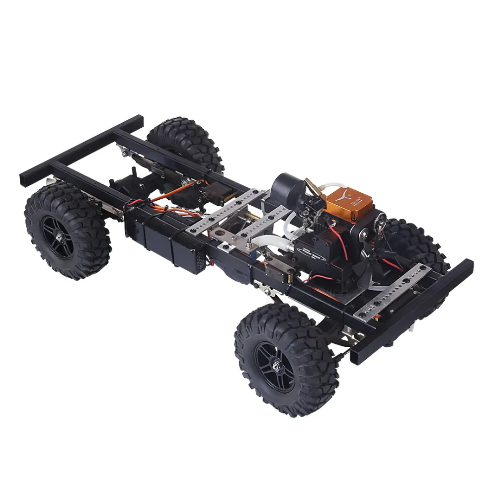 1/10 Toyan Engine install in RC Car Kit Set - Start Toyan Engine FS-S100 from Remote Controller
