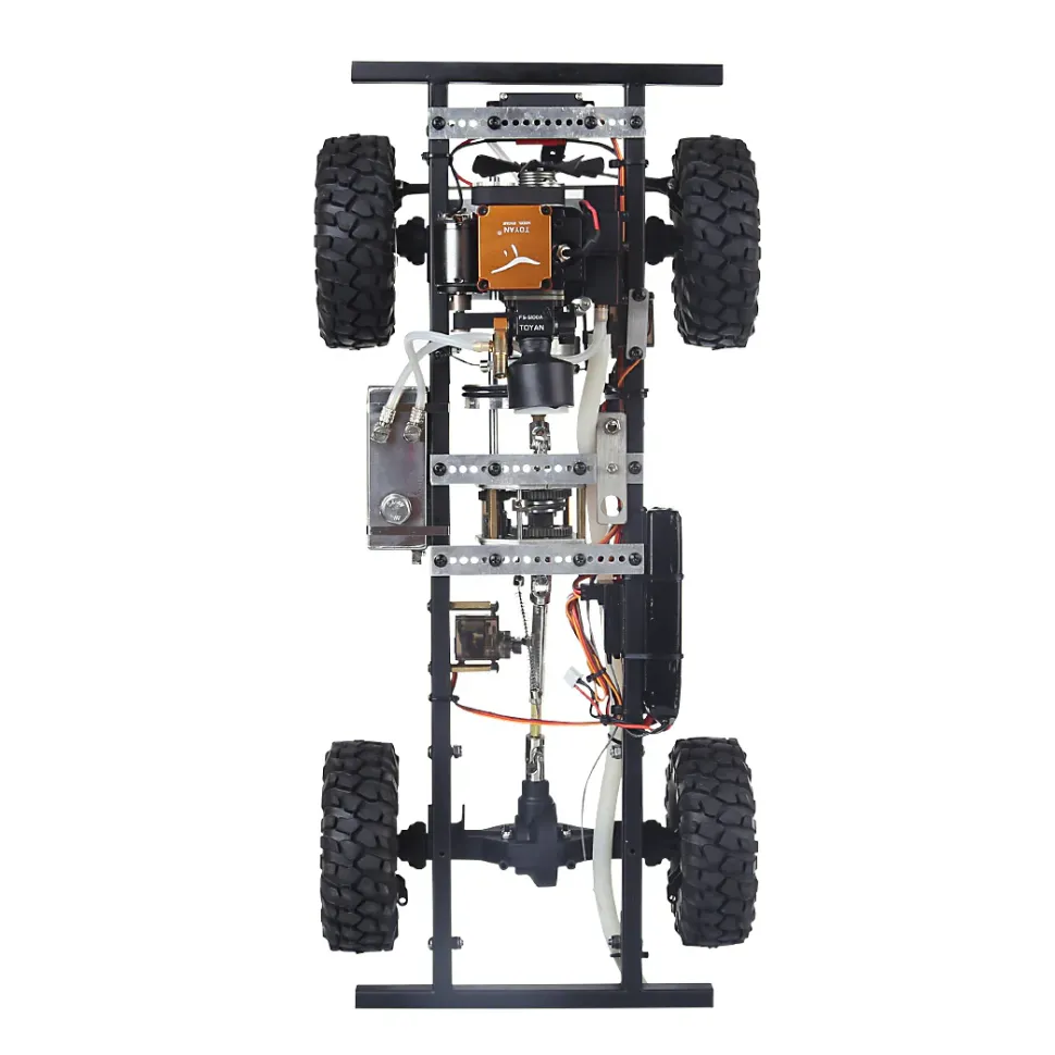 1/10 Toyan Engine install in RC Car Kit Set - Start Toyan Engine FS-S100 from Remote Controller