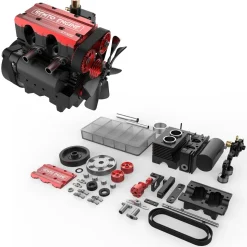 TOYAN Engine 4 Stroke RC Engine Model Kit - Build Your Own Engine - Model Engine that Works