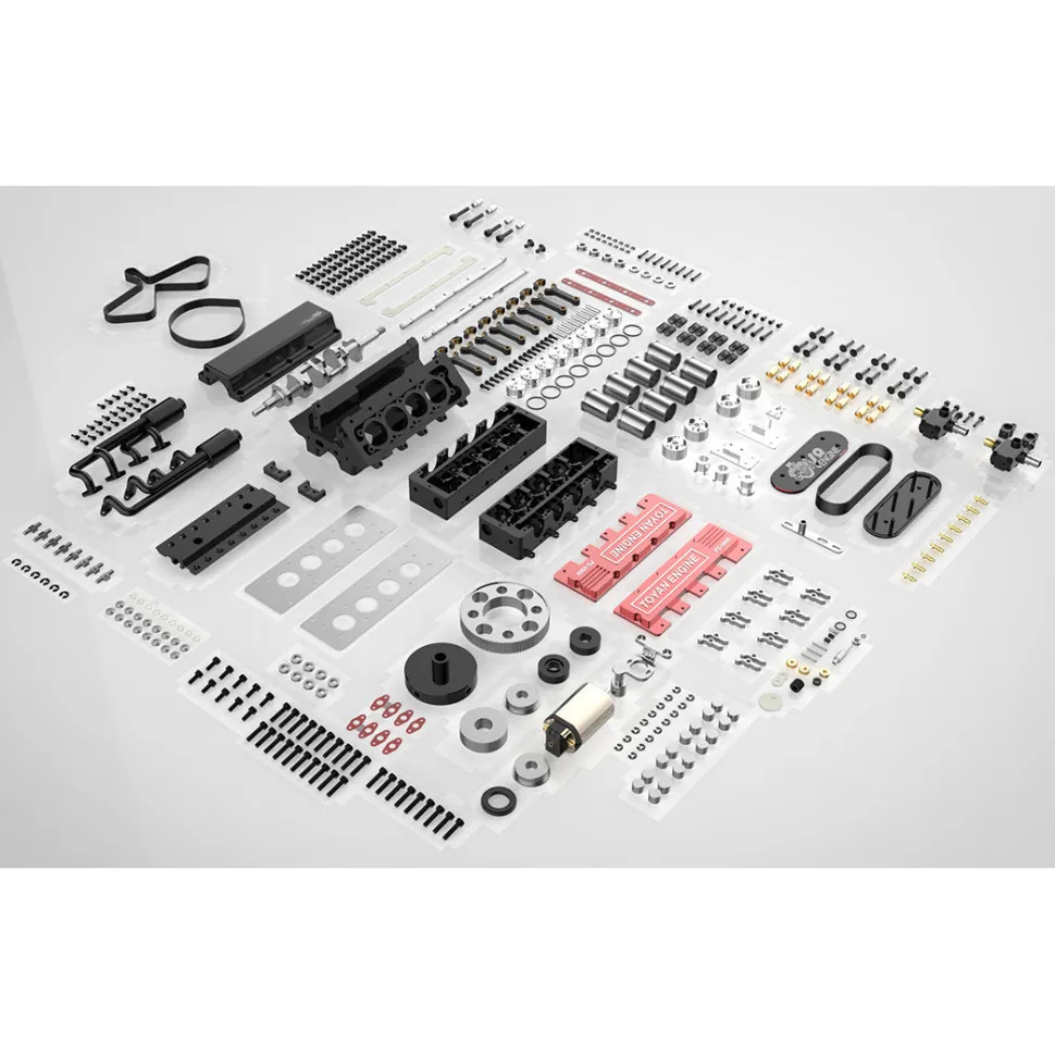 TOYAN Engine 4 Stroke RC Engine Model Kit - Build Your Own Engine - Model Engine that Works