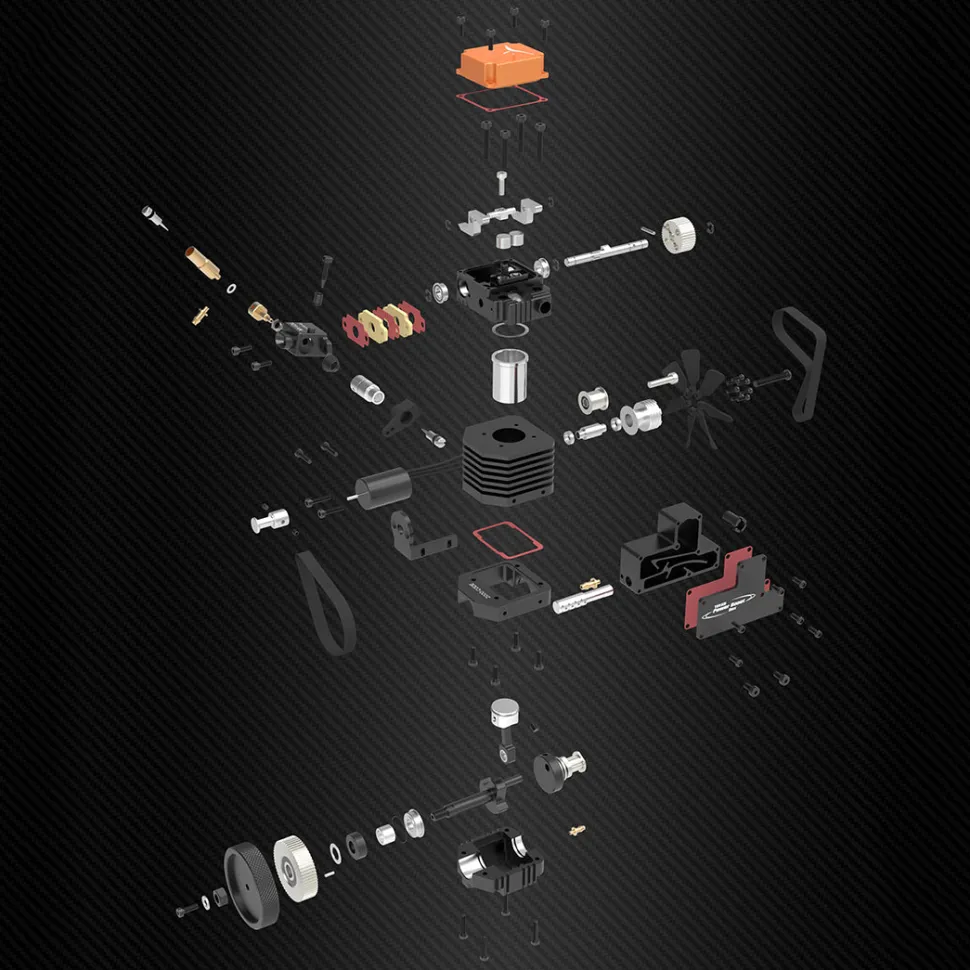 TOYAN Engine 4 Stroke RC Engine Model Kit - Build Your Own Engine - Model Engine that Works