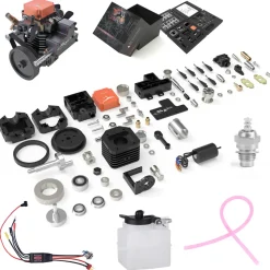 TOYAN Engine 4 Stroke RC Engine Model Kit - Build Your Own Engine - Model Engine that Works