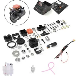 TOYAN Engine 4 Stroke RC Engine Model Kit - Build Your Own Engine - Model Engine that Works