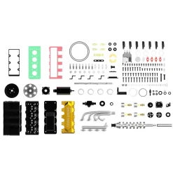 TOYAN FS-L400BGC 14CC Inline 4 Cylinder 4 Stroke OHC L4 Water-cooled Gasoline Engine Model for RC Model Car Ship Airplane
