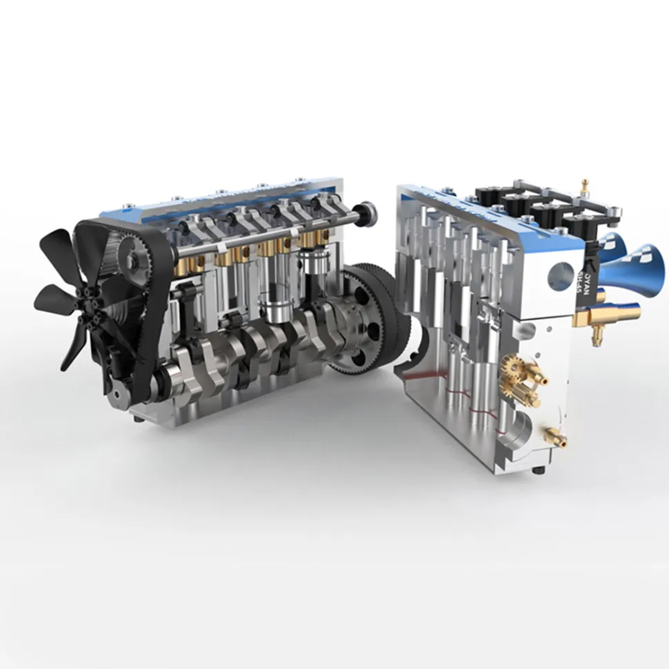 TOYAN FS-L400 14cc Inline 4 Cylinder Four-stroke Water-cooled Nitro Engine Model for 1:8 1:10 RC Car Ship Airplane