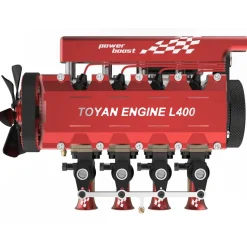 TOYAN FS-L400 14cc Inline 4 Cylinder Four-stroke Water-cooled Nitro Engine Model for 1:8 1:10 RC Car Ship Airplane