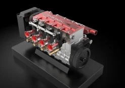 TOYAN FS-L400 14cc Inline 4 Cylinder Four-stroke Water-cooled Nitro Engine Model for 1:8 1:10 RC Car Ship Airplane