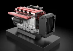 TOYAN FS-L400 14cc Inline 4 Cylinder Four-stroke Water-cooled Nitro Engine Model for 1:8 1:10 RC Car Ship Airplane