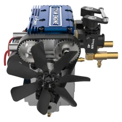 TOYAN FS-L200 2 Cylinder 4 Stroke Model Engine Kit - Build Your Own Engine that Works