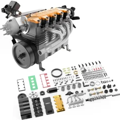 TOYAN FS-L400 Engine 14cc Inline 4 Cylinder 4 Stroke Nitro Engine Model - Assembled