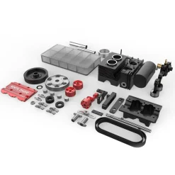 TOYAN FS-L200 Engine 2 Cylinders 4 Stroke Engine Model Kit - Build Your Own Engine that Works