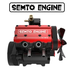 TOYAN FS-L200 Engine 2 Cylinders 4 Stroke Engine Model Kit - Build Your Own Engine that Works