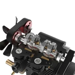 TOYAN FS-L200 Engine 2 Cylinder 4 Stroke Nitro Engine Model Kit - Build Your Own Engine That Works