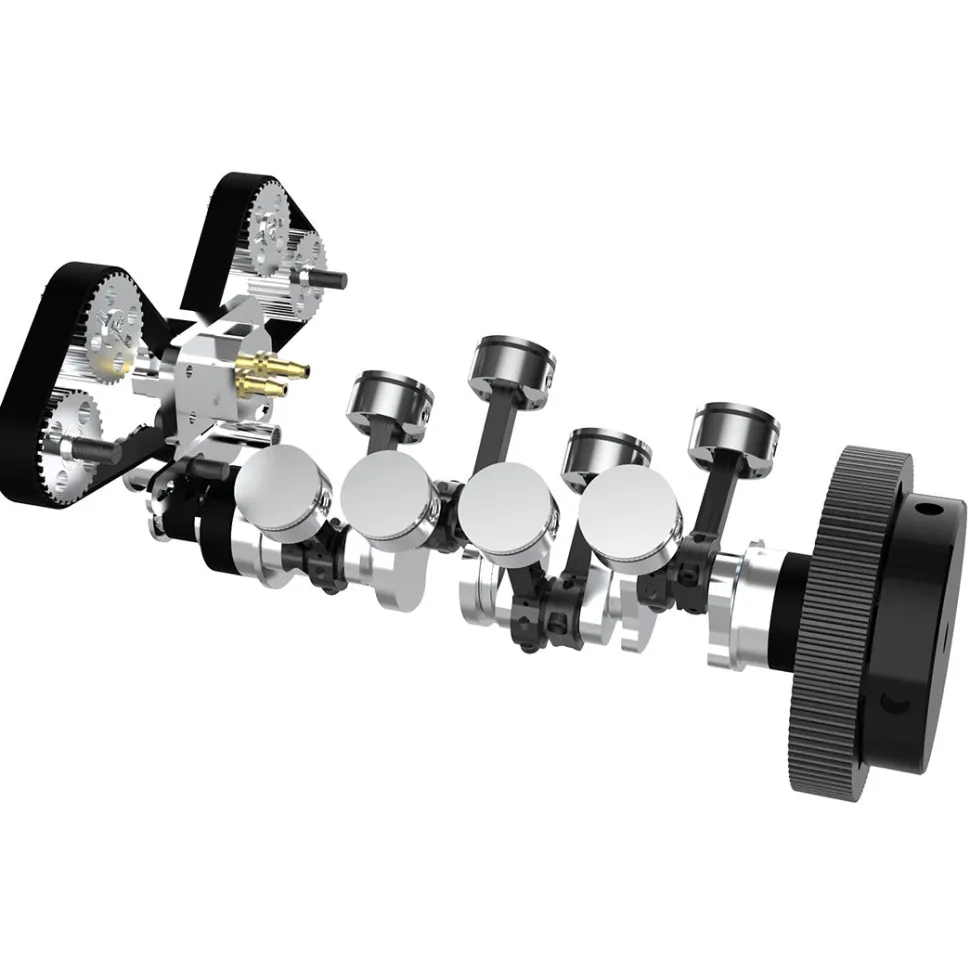 TOYAN V8 Engine FS-V800 28cc Nitro Engine - Build Your Own V8 Engine - V8 Engine Model Kit That Works