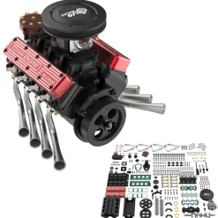 TOYAN V8 Engine FS-V800WGPC 28cc OHV Gasoline Engine - Build Your Own V8 Engine - V8 Engine Model Kit That Works