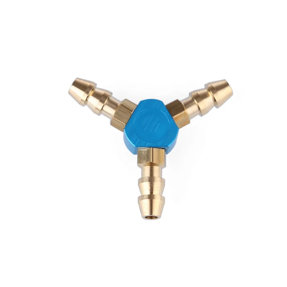 T-shaped Three-way Nozzle Connector Oil Water Shunt for TOYAN FS-L200 Engine