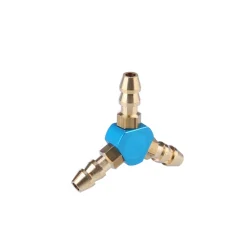 T-shaped Three-way Nozzle Connector Oil Water Shunt for TOYAN FS-L200 Engine