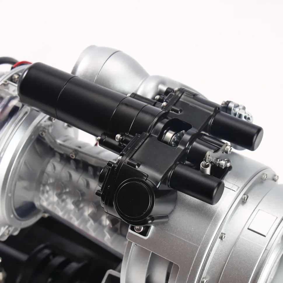 T700 Turboshaft Engine Model Kit that Works - Build Your Own Turboshaft Engine - TECHING 1/4 Metal Simulation Electric Military Helicopter Turboshaft Engine Model DM136
