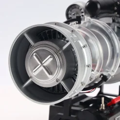 T700 Turboshaft Engine Model Kit that Works - Build Your Own Turboshaft Engine - TECHING 1/4 Metal Simulation Electric Military Helicopter Turboshaft Engine Model DM136