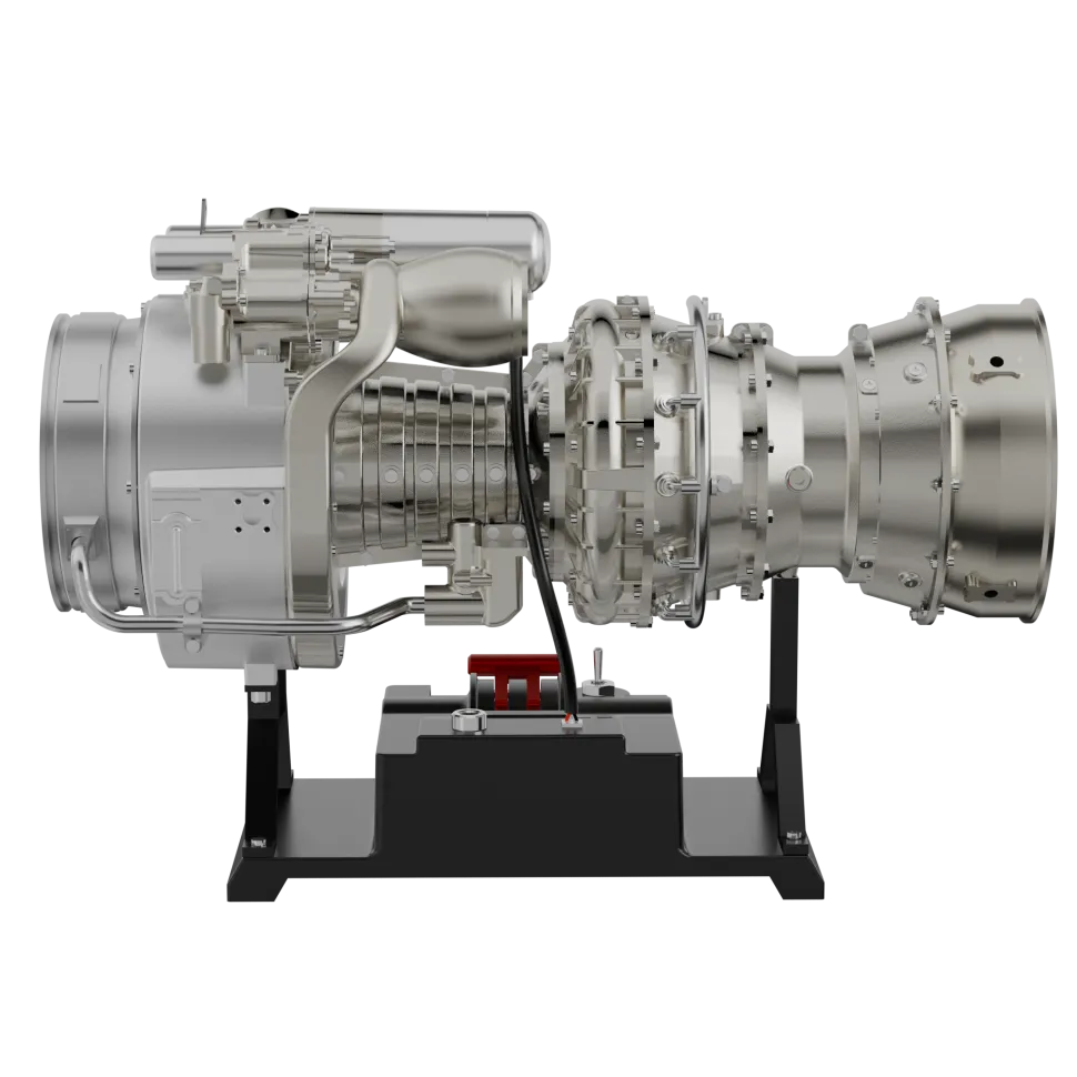 T700 Turboshaft Engine Model Kit that Works - Build Your Own Turboshaft Engine - TECHING 1/4 Metal Simulation Electric Military Helicopter Turboshaft Engine Model DM136