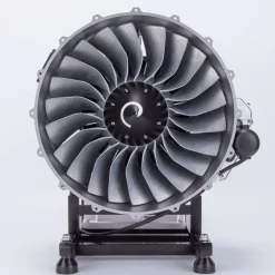 Turbofan Engine Model Kit that Works - Build Your Own Turbofan Engine - TECHING 1/10 Full Metal Dual-Spool Turbofan Engine Aircraft Jet Engine Model 1000+Pcs