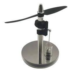 Two-blade Propeller Swashplate Low-Temperature Stirling Engine Model
