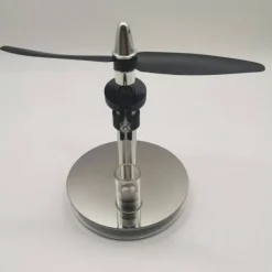 Two-blade Propeller Swashplate Low-Temperature Stirling Engine Model