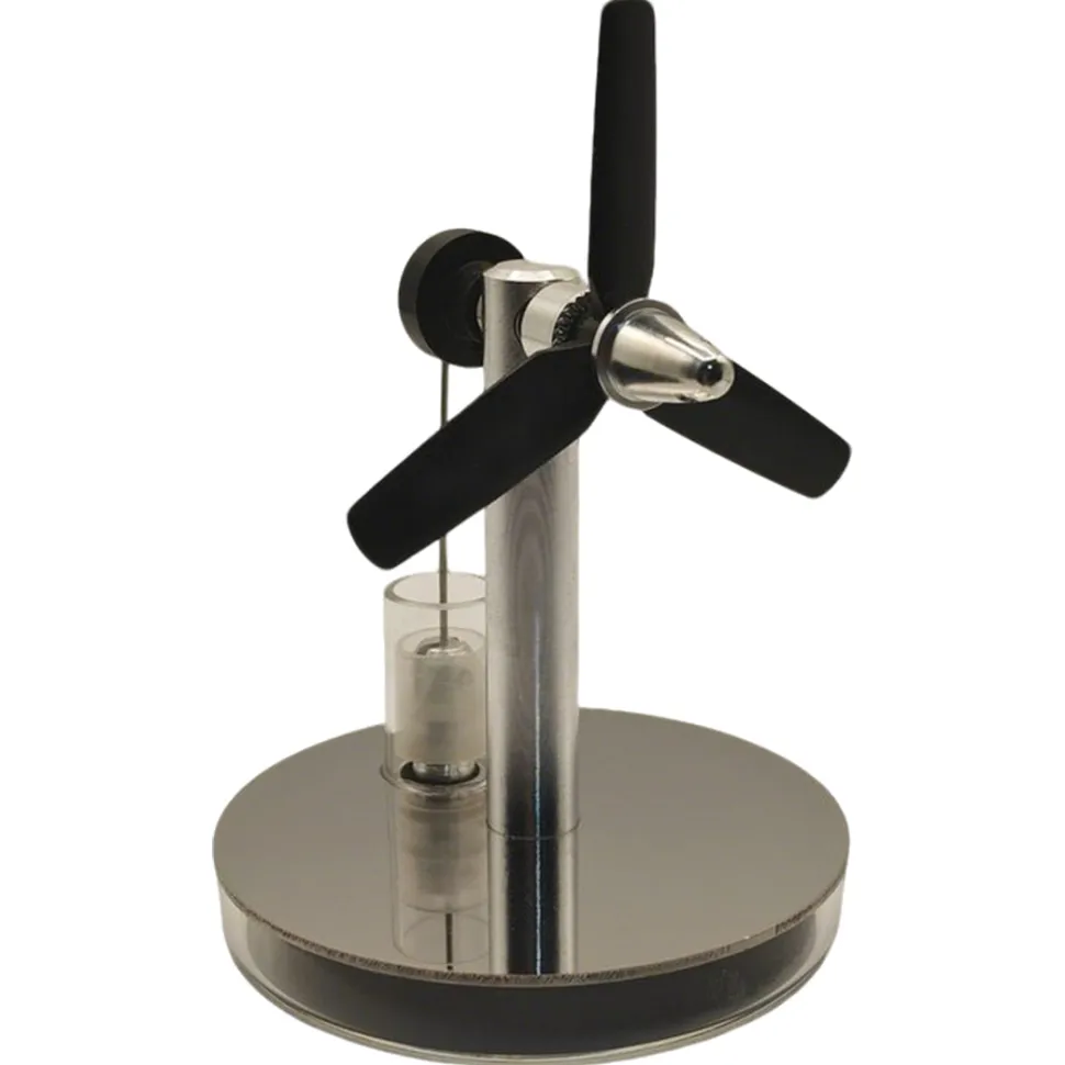 Two-blade Propeller Swashplate Low-Temperature Stirling Engine Model