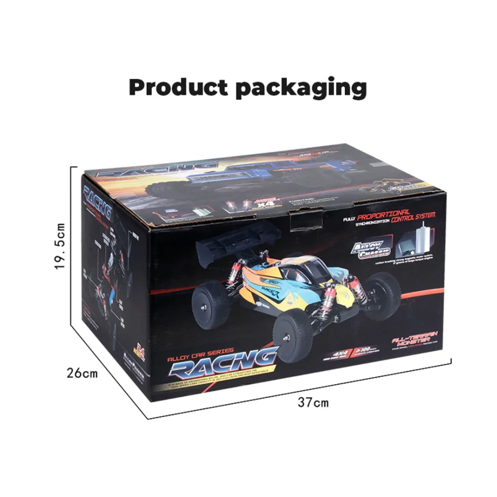 Typhoon Shell 1/12 Scale 2.4G 4WD Brushless RC Off-Road Car Model - RTR Version