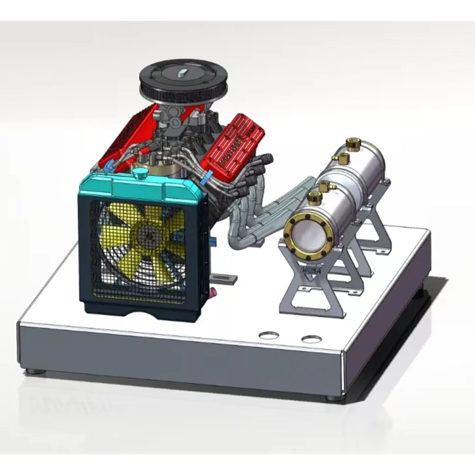 Upgraded Aluminum Engine Stand for TOYAN FS-V800WGPC Engine Model