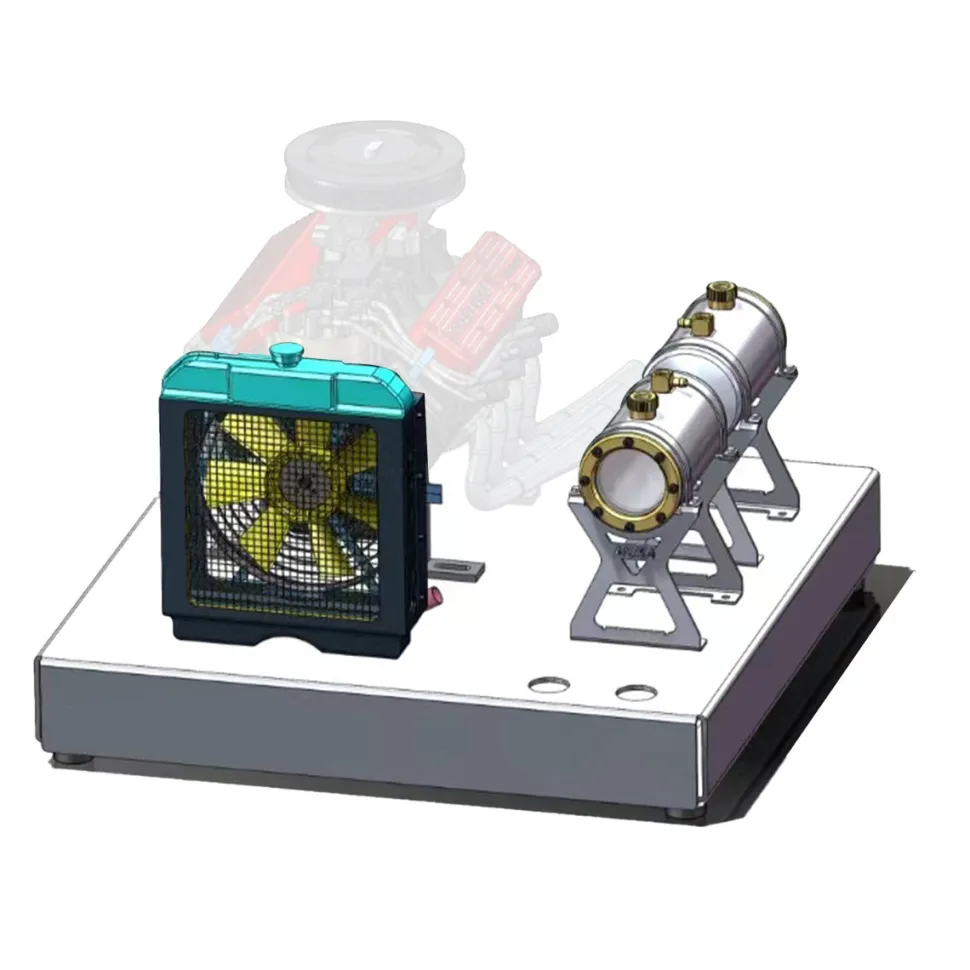 Upgraded Aluminum Engine Stand for TOYAN FS-V800WGPC Engine Model