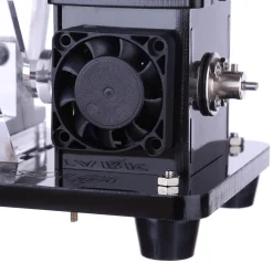 V8 Electromagnetic Engine 5V 4W 8 Coils High Speed V-Shaped Automobile Engine Model for Gift Collection