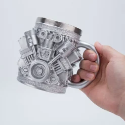 V8 Engine Coffee Cup with Stainless Steel Liner Creative Gift