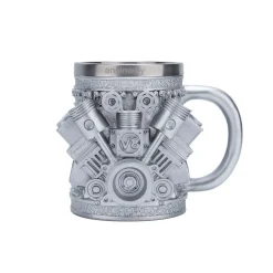 V8 Engine Coffee Cup with Stainless Steel Liner Creative Gift