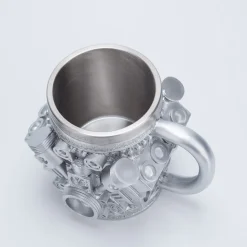 V8 Engine Coffee Cup with Stainless Steel Liner Creative Gift