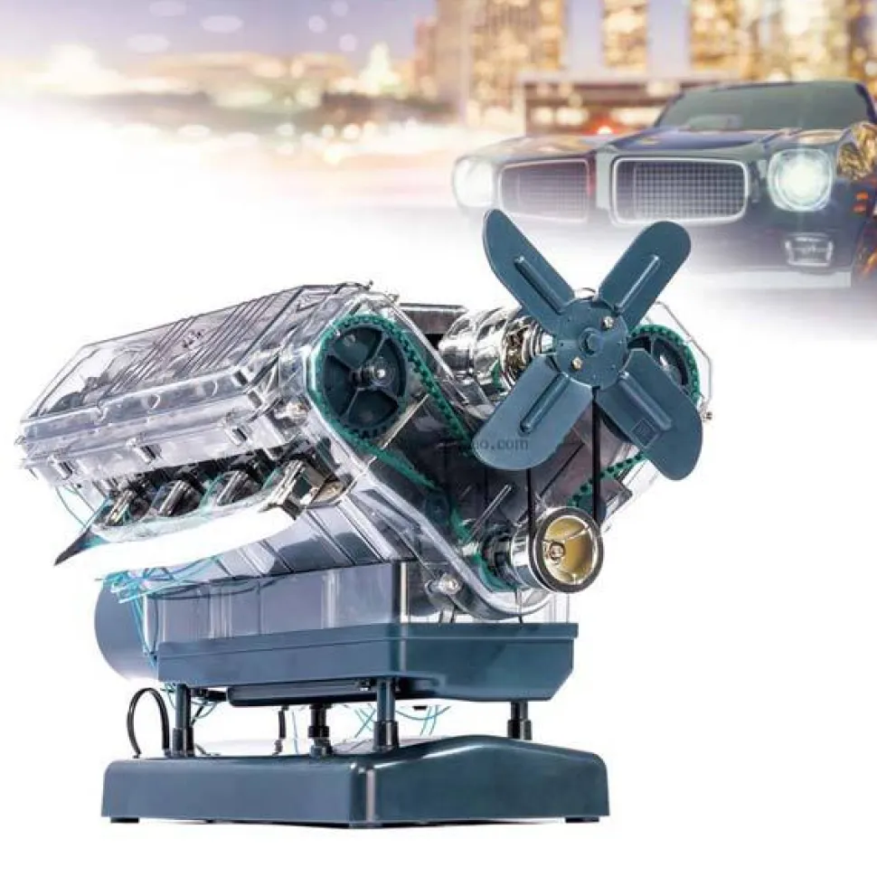V8 Engine Model Kit that Works - Build Your Own V8 Engine - V8 Engine Building Kit