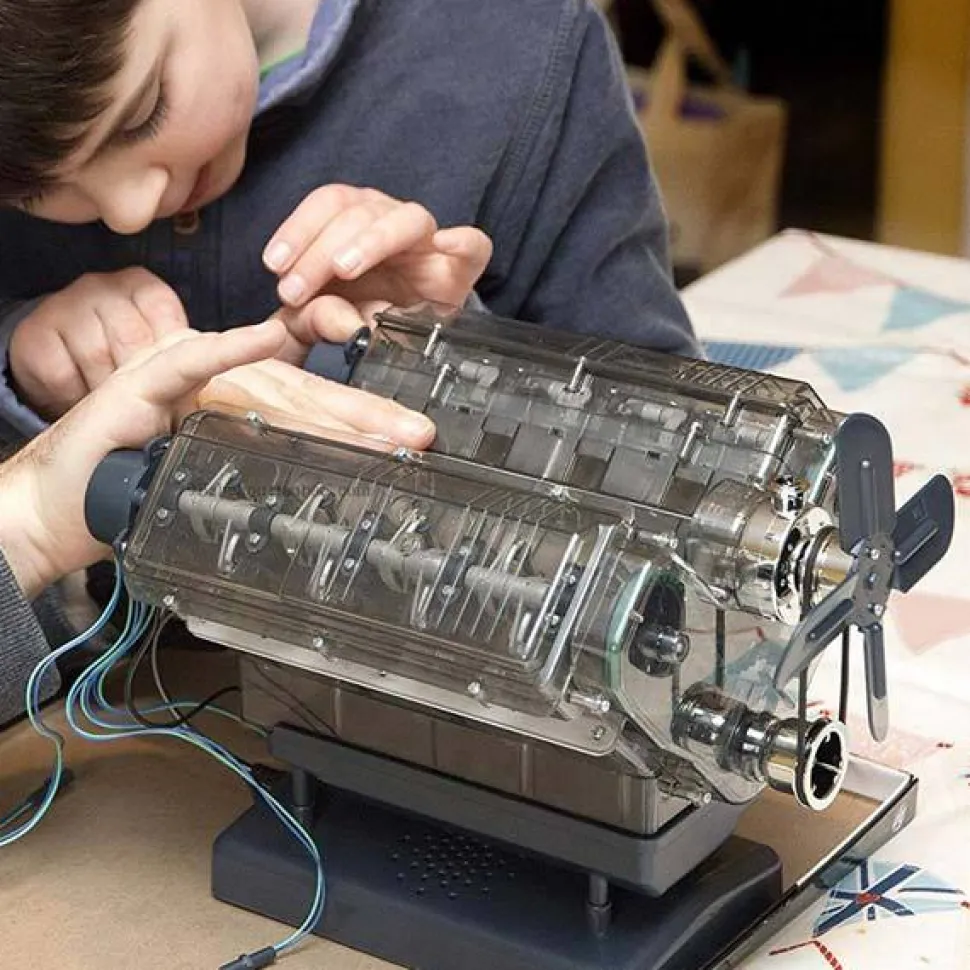 V8 Engine Model Kit that Works - Build Your Own V8 Engine - V8 Engine Building Kit