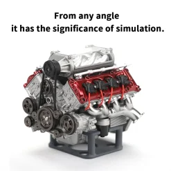 V8 Engine Model Kit that Works - Build Your Own V8 Engine - V8 Engine for Capra VS4-10