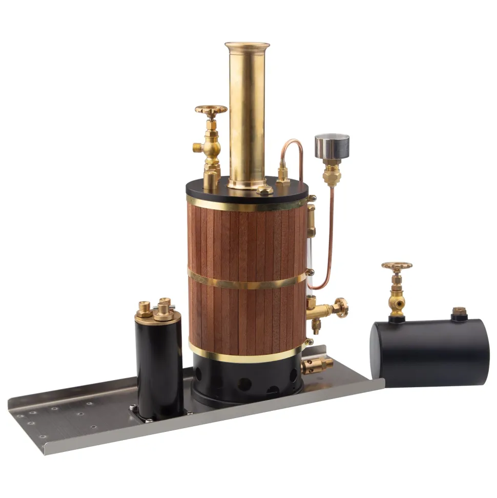 Vertical Boiler Steam Boiler Model for Steam Ship Engine Model - 230ml