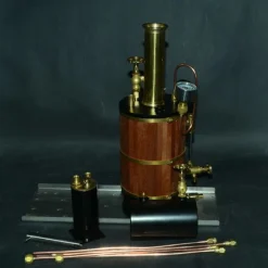 Vertical Boiler Steam Boiler Model for Steam Ship Engine Model - 230ml