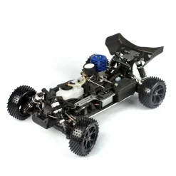 VRX RH1006 RC Car 1/10 2.4G 4WD 75km/h High Speed Force 18 Gas Engine RTR Truck - Blue
