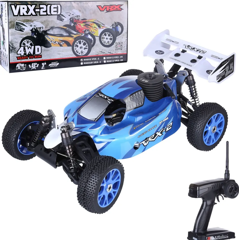 VRX RH802 1/8 Scale 4WD Nitro Powered RC Car Off-road Buggy Vehicle High Speed 2.4G Nitro RC Car