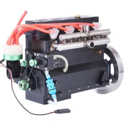 Water Cooled Radiator Cooling Fan Kit for In-line 4-Stroke Gasoline Engine