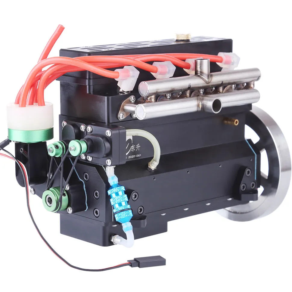 Water Cooled Radiator Cooling Fan Kit for In-line 4-Stroke Gasoline Engine