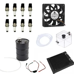Water cooling Starting Accessories Set for CISON Small-block V8 Engine