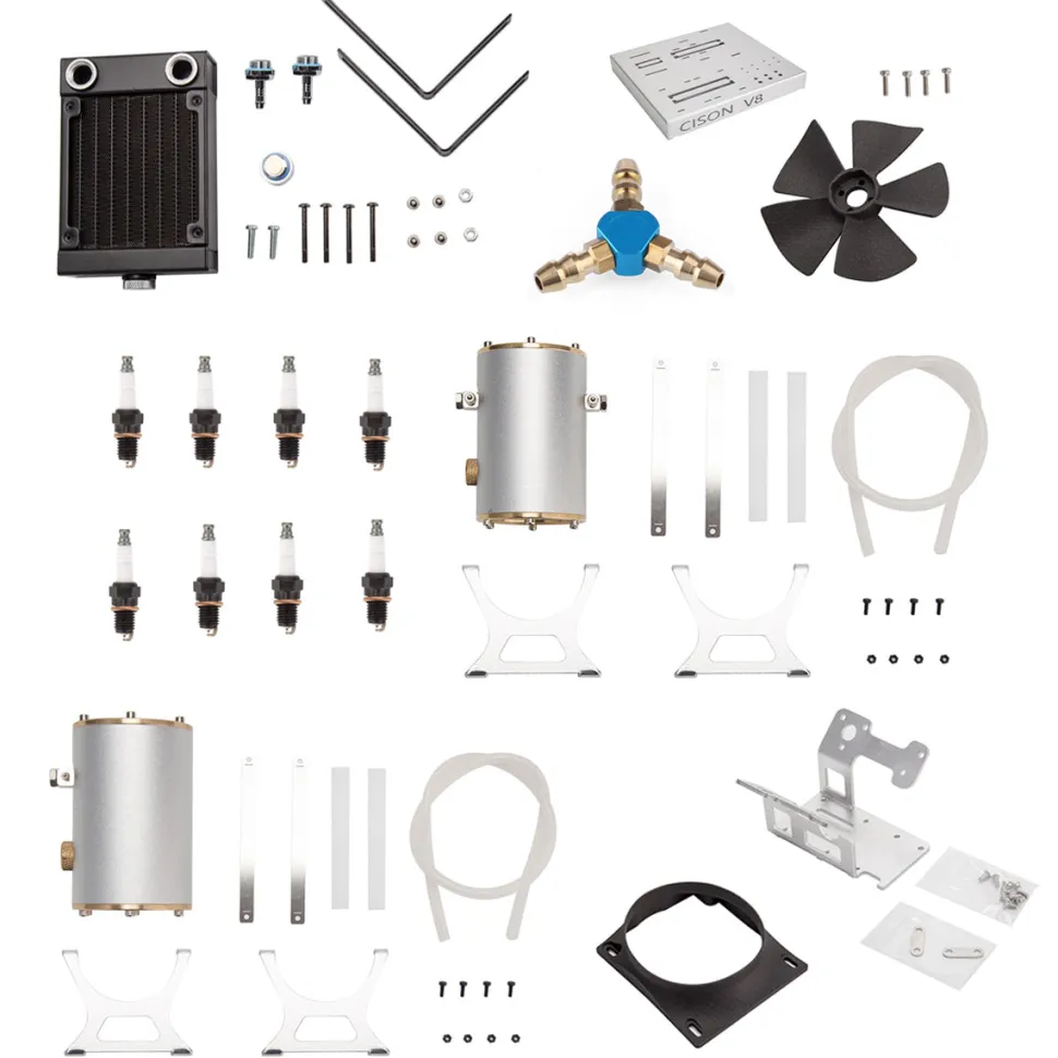 Water Cooling Start-Up Accessories Set for CISON V8 OHV Engine