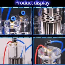 Water Electrolysis Machine - Oxygen Generator - Water Electrolysis Device with Double Outlet (Hydrogen and Oxygen Separated) - Enginediy