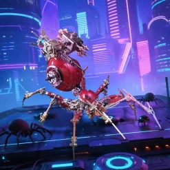 Weapons Accessories for Mechanical War Spider 3D Assembly Model Kit