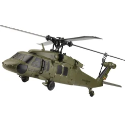 WL K170 Black Hawk UH-60L 170 Size 2.4G 4CH Flybarless RC Helicopter with Adjustable Left and right Hand Throttle (RTF Version)